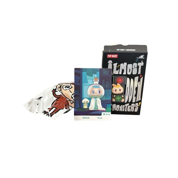 Other - POP MART Labubu The Monsters Almost Hidden Series "Flask" - AUTHENTIC
